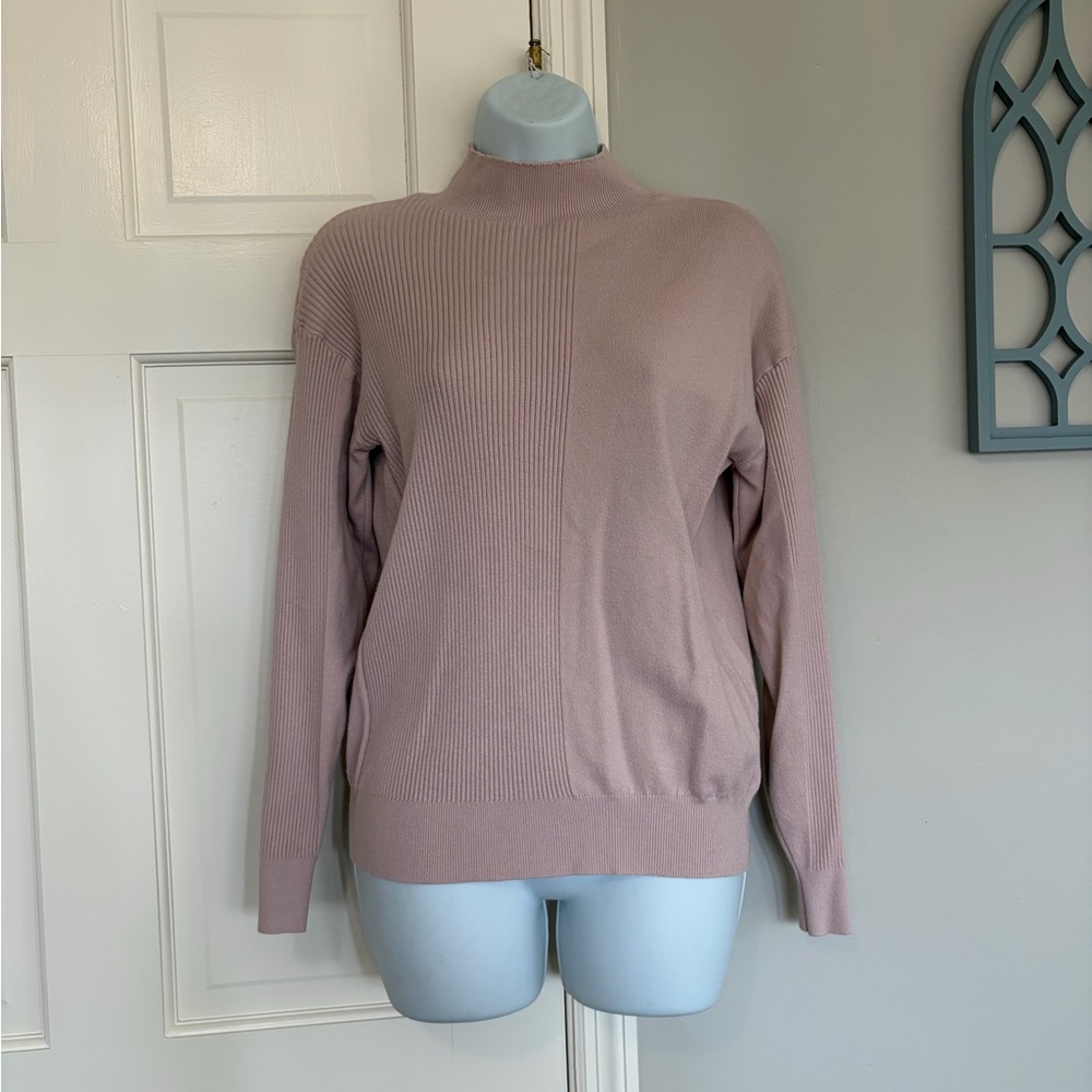 French Connection Mauve Turtleneck Sweater